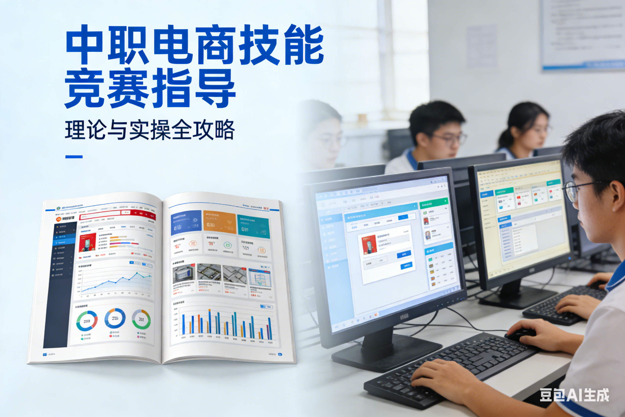 赣州中专校际电商教研交流活动现场 - 多校教师研讨教学模式