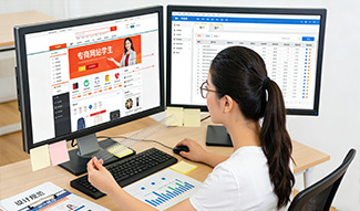 赣州中职电商校际交流-学生互学互评